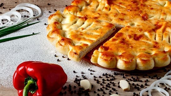 Осетинский пирог с курицей и болгарским перцем - фото 3