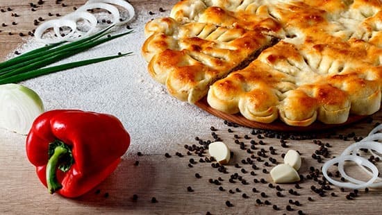 Осетинский пирог с говядиной и болгарским перцем - фото 1