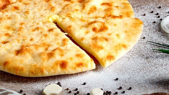 Осетинский пирог с сыром, картошкой и грибами - фото 2